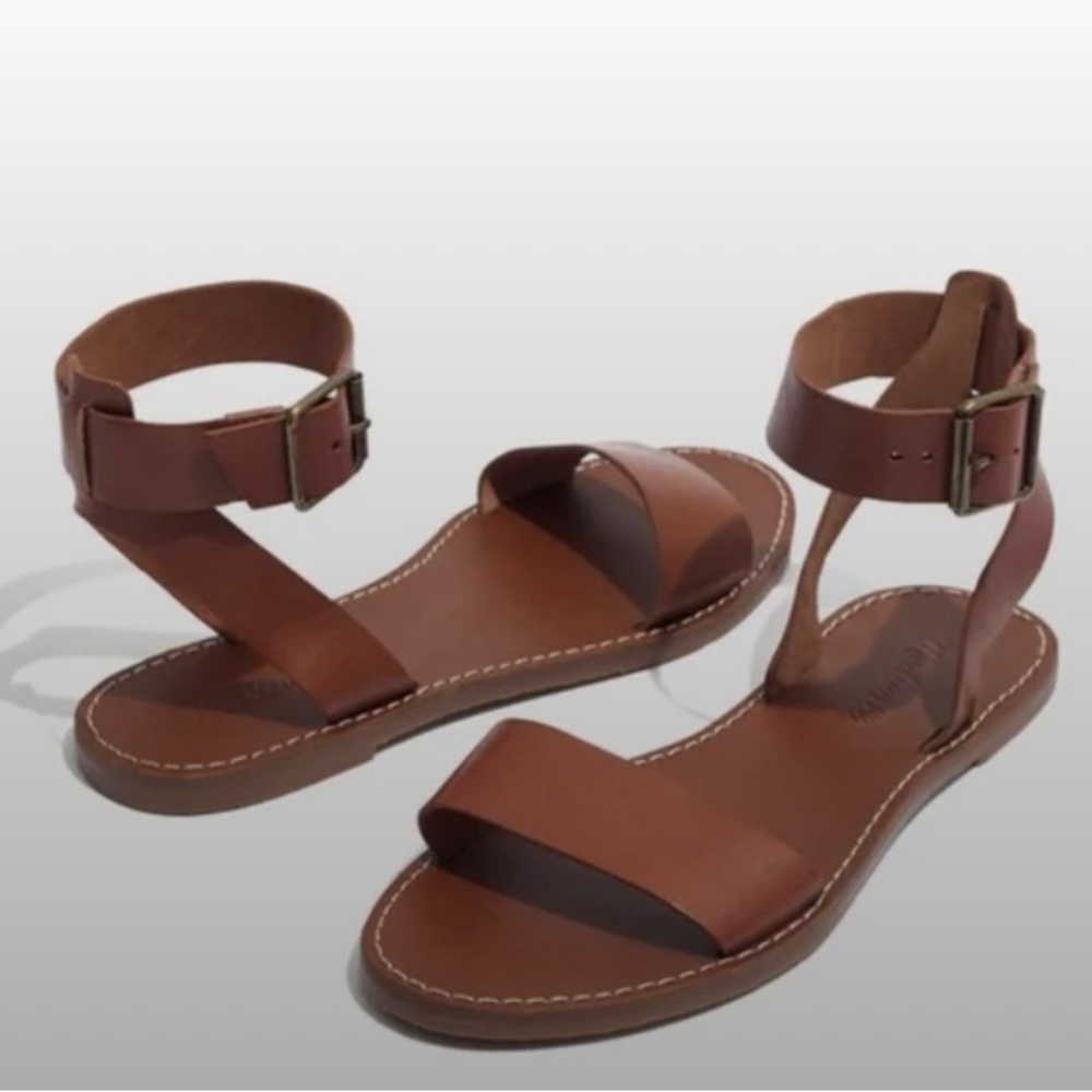 MADEWELL Boardwalk Ankle Strap Sandals (8)